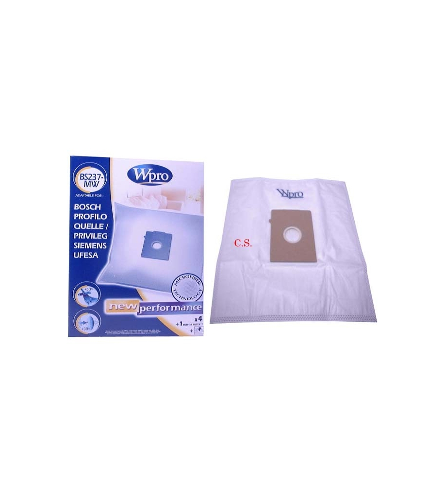 Pack Bolsas STM60639 30 Staubsaugerbeutel Geeignet Für Siemens Z 1.0, Z 2.0, Z 3.0, Super XS Dino E E Recambios Siemens Z Series