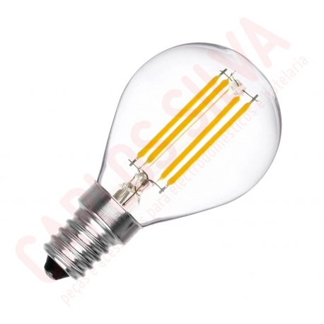 LAMPADA LED FILAMENTO 6W -4000K -720 lm P45 / E14