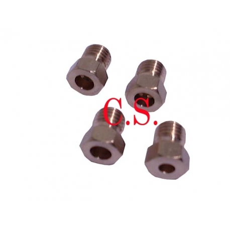 INJECTOR FOGAO M6 GAS NAT. UNIV. TEKA (KIT 4 UNID.)