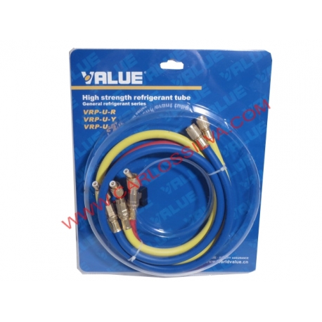 CONJ. MANGUEIRAS CARGA GAS R410A C/TORNEIRA 900mm