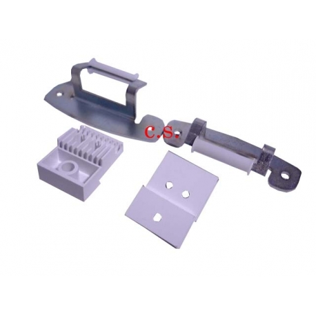 DOBRADICA SECADOR PORTA QUADRADA (KIT)