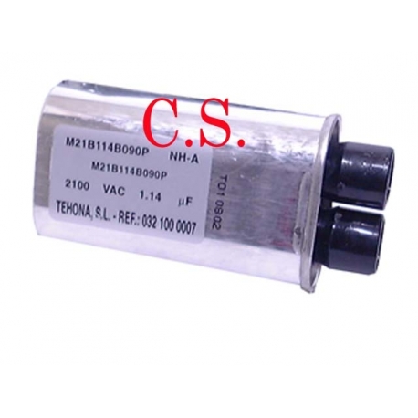 CONDENSADOR MICROONDAS 1,14 UF 2100V