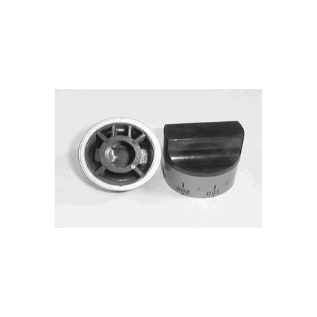BOTAO P/ FOGAO UNIVERSAL PRETO