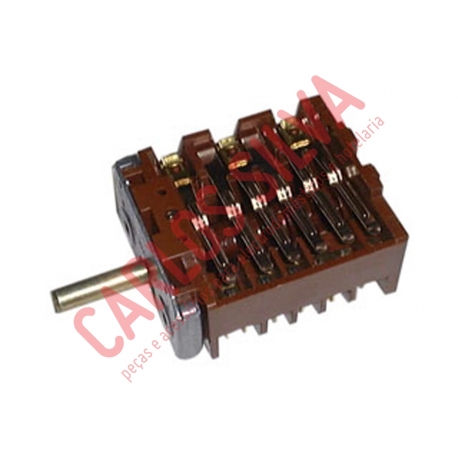 COMUTADOR FOGAO 6 POSI. + OFF ARISTON