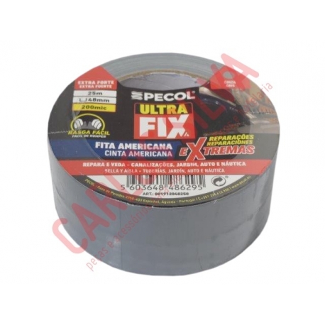 FITA ADESIVA AMERICANA ( 48mm. X 25 mt. CINZ. )