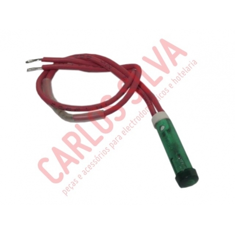 SINALIZADOR C/ FIO VERDE 5mm (SL.05.201)