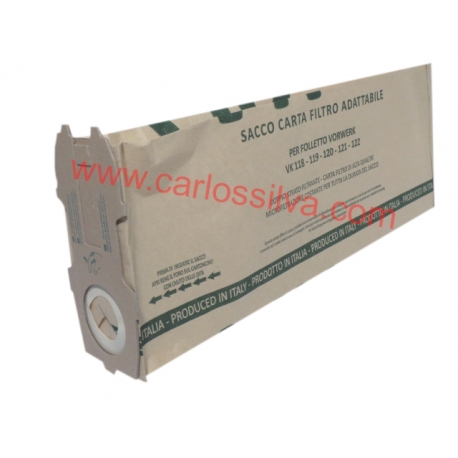 SACOS ASPIRADOR VORWERK ( 8 SACOS )