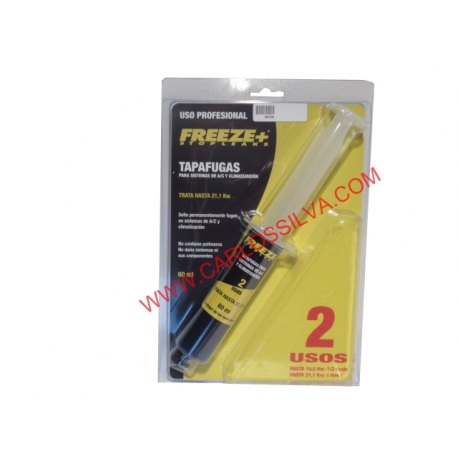 TAPA FUGAS C/ DETECTOR U/V FREEZE (60ML .)