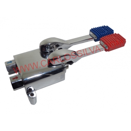 TORNEIRA MISTURADORA DE PEDAL P/ AGUA QUENTE/FRIA