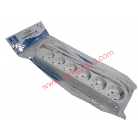 EXTENSAO 3 MT. C/ TOMADA SEXTUPLA