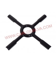 GRELHA FOGAO ESMALTADA 150mm