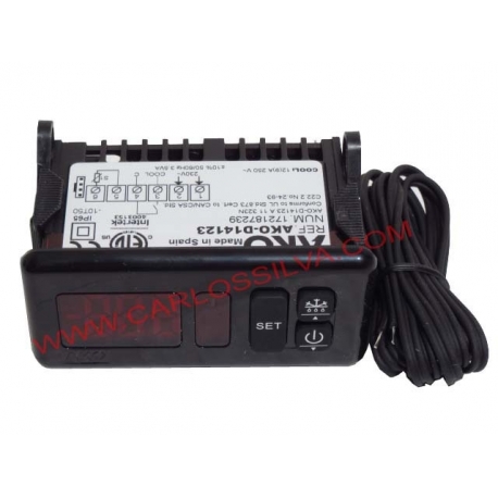 TERMOSTATO DIGITAL AKO D14123 (1 SENSOR / 1 RELÉ)