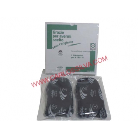 KIT C/ 2 FILTROS DE ODORES VORWERK VK131