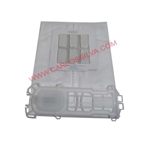 SACOS ASPIRADOR VORWERK (KIT 6 SACOS + 6 PERFUMES)