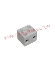 LIGADOR EM PORCELANA 2 POLOS 6 MM.