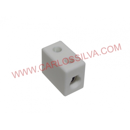 LIGADOR EM PORCELANA 1 POLO 16 MM.