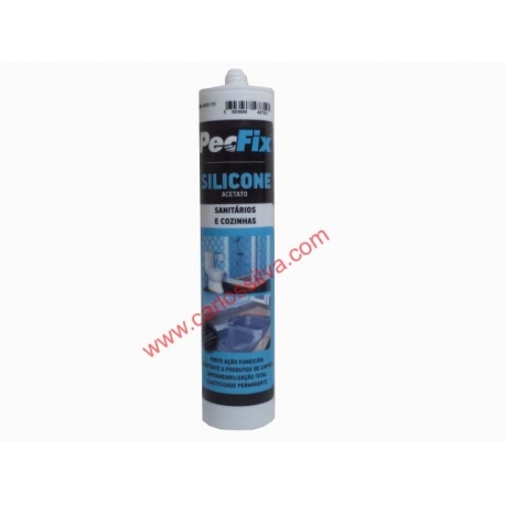 SILICONE PECFIX ANTI-FUNGOS 310ml TRANSPARENTE