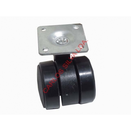 RODA DUPLA GIRATORIA P/ AQUECEDOR