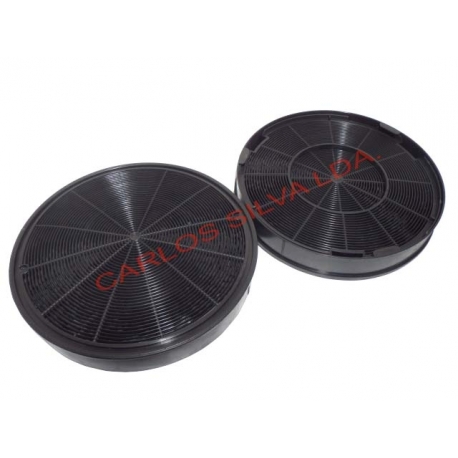 CONJ. 2 FILTROS DE CARVAO P/ EXAUSTOR