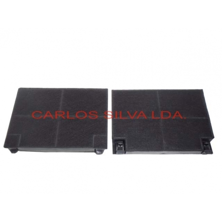 CONJ. 2 FILTROS DE CARVAO P/ EXAUSTOR