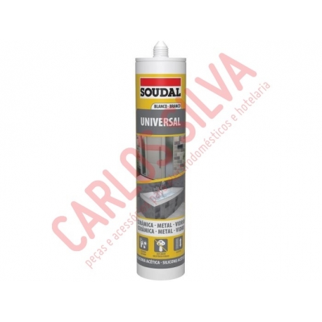 SILICONE SOUDAL ANTI-FUNGOS 280ml BRANCO