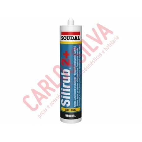 SILICONE TRANSPARENTE SOUDAL 300ML.
