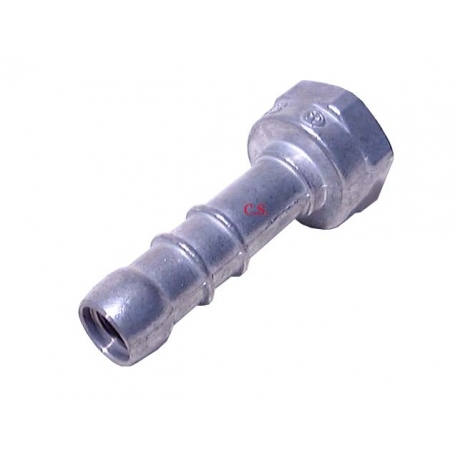 BICO DRT. P/ TUBO DE GAS NAT. (ALUMINIO) (FEMEA 1/2)