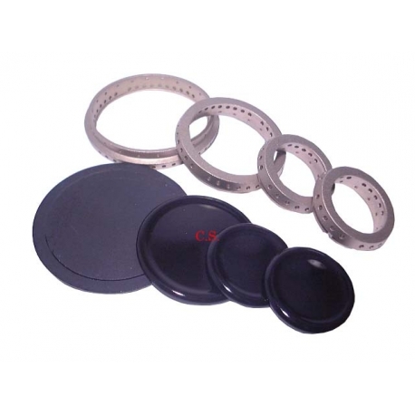 KIT 4 TAMPAS C/ ESPALHADORES TECNOGAS