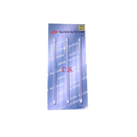KIT 3 RESISTENCIAS DE ALOGENIO 400W - 27cm.