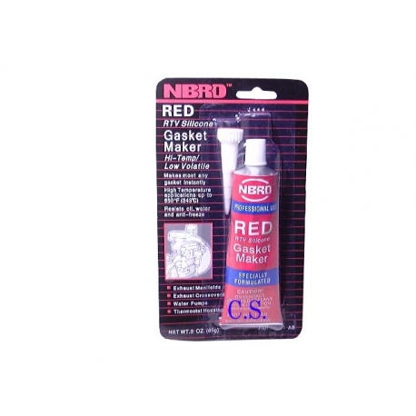 SILICONE ALTA TEMPERATURA 85 GR. VERMELHO