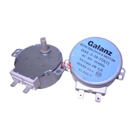 MOTOR GIRAPRATOS P MICROONDAS (AC 30V.-4W.-50/60HZ)