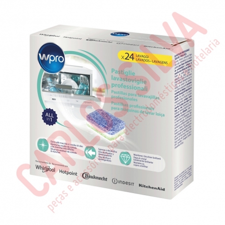 DETERGENTE P/ M.L.L. WPRO PASTILHAS 3 EM 1