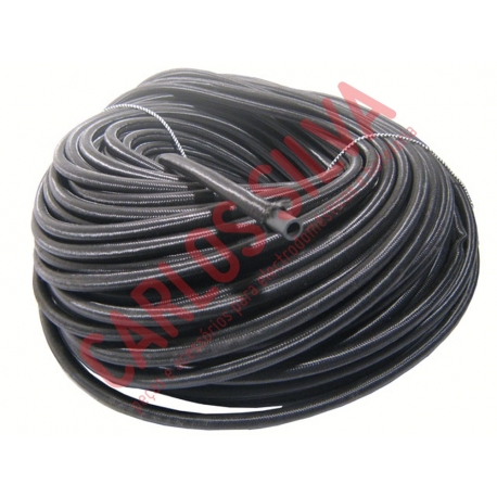 TUBO P/ FERRO A VAPOR 5X10 SILICONE REVEST.( PRETO