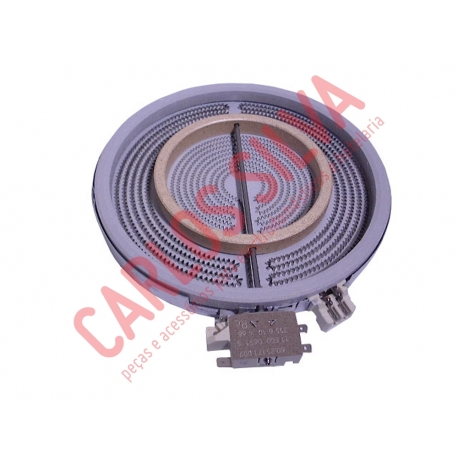 PLACA P/ VITROCERAMICA 2100+700W 230V DIAM. 120/210mm TEKA