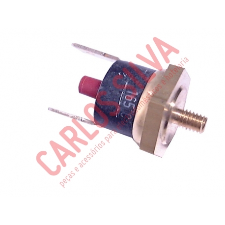 TERMOSTATO PEQ. NC 165º FIX.PARF. 4mm(C/TER. HORINZ. E SEG.)