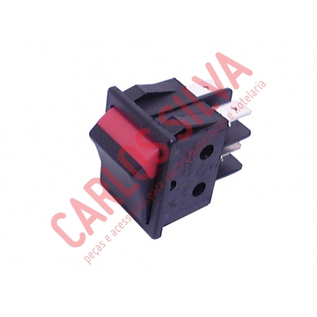 INTERRUPTOR SIMPLES 22X30 TECLA 2 CORES (4 T)