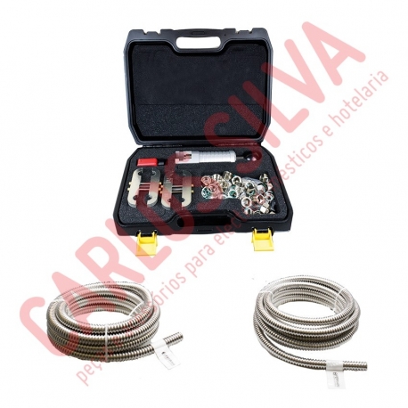 KIT DE FERRAMENTA DE MONTAGEM P/ TUBO INOX CORRUGADO