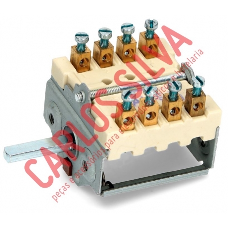 COMUTADOR 2 POSICÕES C/ 8 CONTACTOS