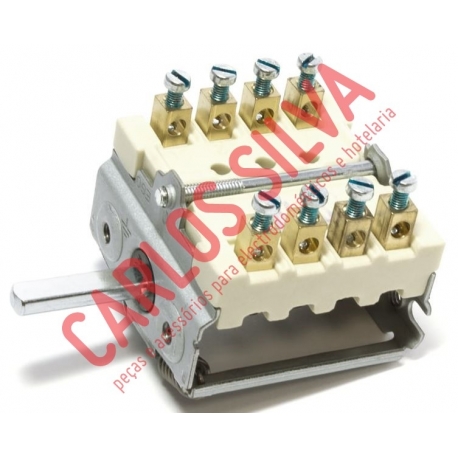 COMUTADOR 4 POSICÕES C/ 8 CONTACTOS