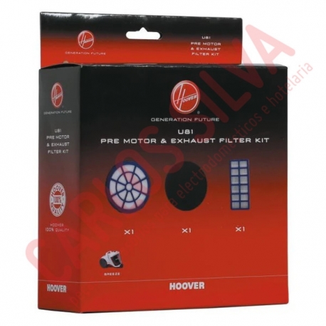 KIT FILTROS P/ ASPIRADOR HOOVER