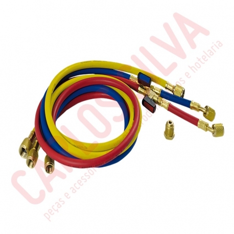CONJ. MANGUEIRAS CARGA GAS 1/4 SAE