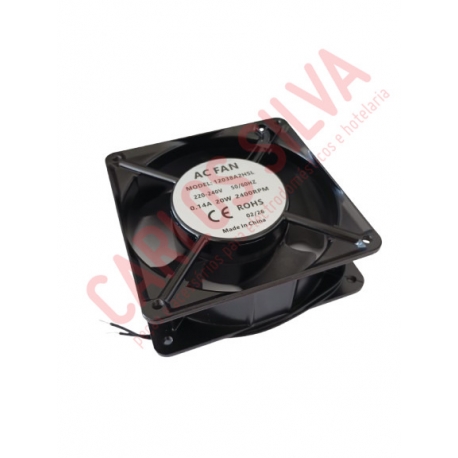 VENTILADOR AXIAL 120X120X38 20W- - 2400 RPM