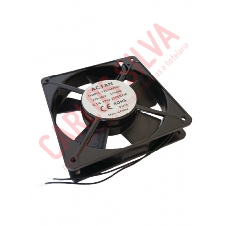 VENTILADOR AXIAL 120X120X25 17W- 2100 RPM
