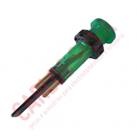 SINALIZADOR VERDE C/ ROSCA 10mm ( 2T. )