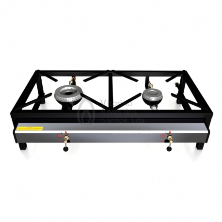 TREMPE DUPLA 80X40 ( 2 QUEIMADORES 100/135) C/ TERMOPAR